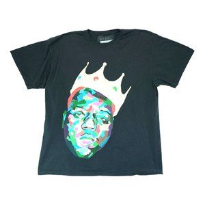 Vintage The Notorious‎ B.I.G. Biggie Rapper T-Shirt Crown Size 2XL